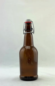 E.Z.CAP Amber Swing Top Bottles - 500ml