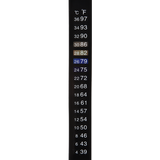 Liquid Crystal Strip Thermometer 4-36C /
39-97F