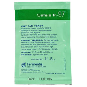 Fermentis SAFALE™ K-97 – For German Kolsch, Belgians and Sessions.