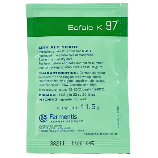 Fermentis SAFALE™ K-97 – For German Kolsch, Belgians and Sessions.